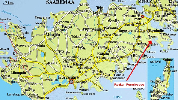 Kotka saaremaa carte